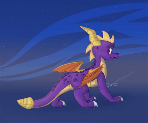 Spyro the dragon fanart by TelMax on Newgrounds