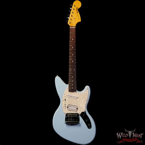 Fender Kurt Cobain Jag Stang Rosewood Fingerboard Sonic Blue Wild