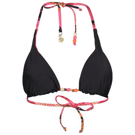 Seafolly Atlantis Reversible Longline Slide Tri Bikini Top Women S Buy Online Bergfreunde Eu