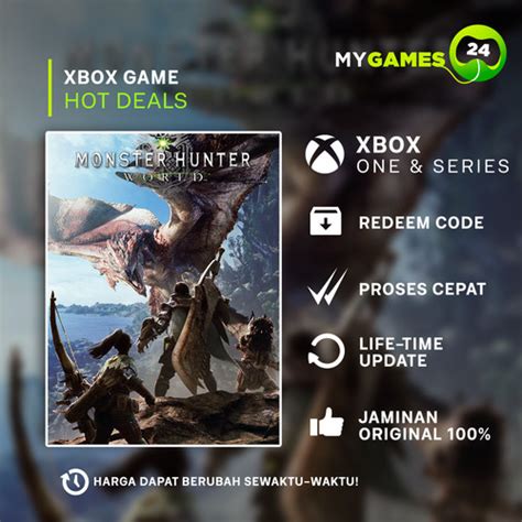 Jual Monster Hunter World Iceborne Xbox One Series X S Redeem Code