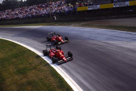 Michele Alboreto Gerhard Berger Ferrari F187 88C 1988 Italian