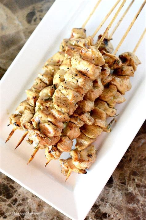 Ranch Rosemary Chicken Kabobs Easy And Delicious