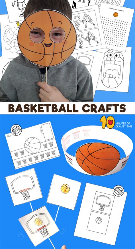 Basketball Crafts for Kids in 2022 | Basketball crafts, Crafts, Crafts ...