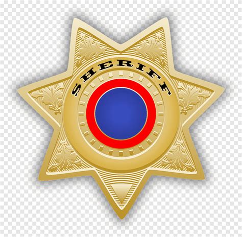 Sheriff Badge Police Officer Sheriff Template People Png Pngegg