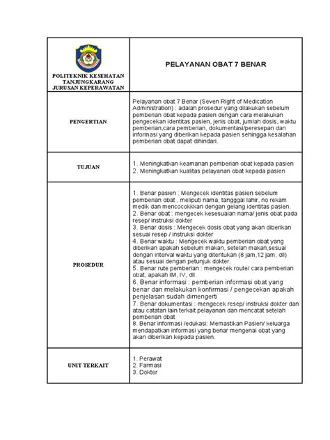 Spo 7 Benar | PDF