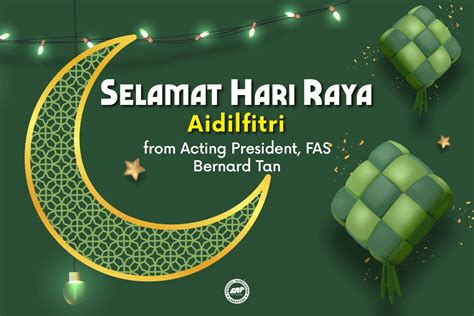 Fas Presidents Hari Raya Aidilfitri 2023 Message Football