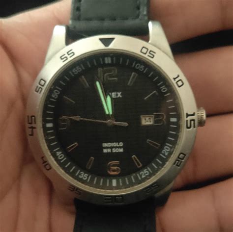 Jam Tangan Timex Indiglo Wr M Fesyen Pria Jam Tangan Di Carousell