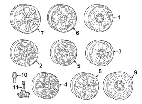 Jeep Compass Wheel 4755219aa Amherst Oh