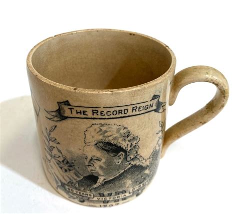 Lot A Queen Victoria Diamond Jubilee Commemorative Mug The Record