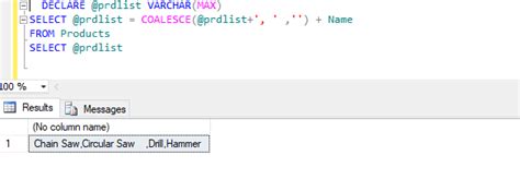 How To Create Comma Separated Values In Sql Server