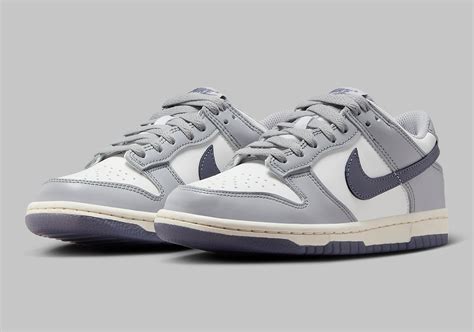 Nike Dunk Low GS "Grey/Sail" FB9109-101 | SneakerNews.com