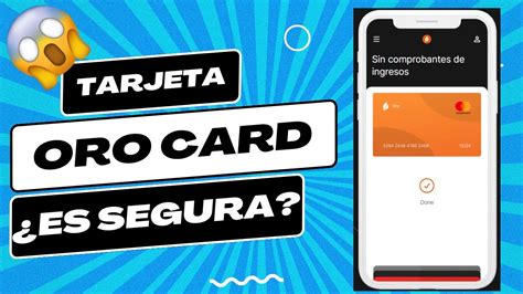 Nueva Tarjeta De Cr Dito Oro Card Sin Historial Crediticio Es Segura