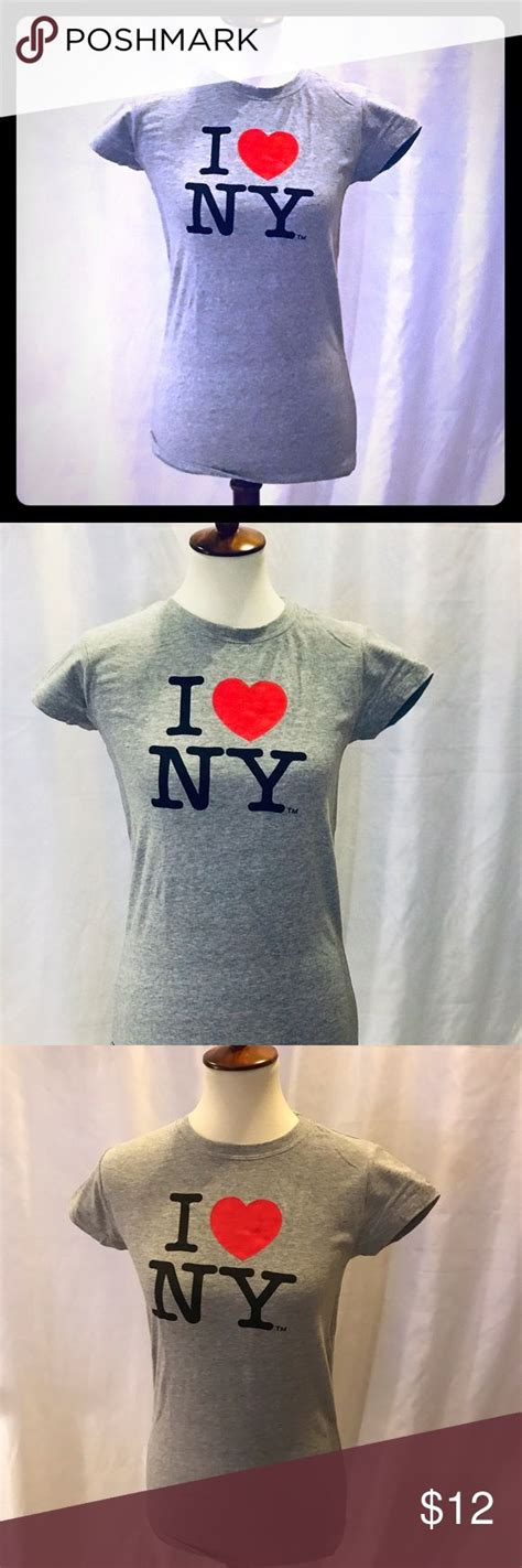 New Authentic I ️ Ny I Love New York T Shirt