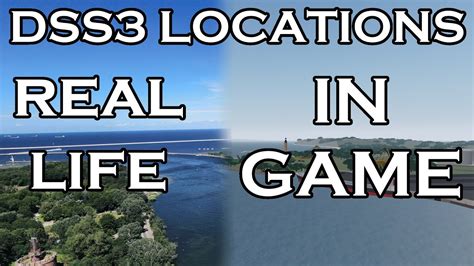 Dss3 Locations In Real Life Vs In Game Youtube