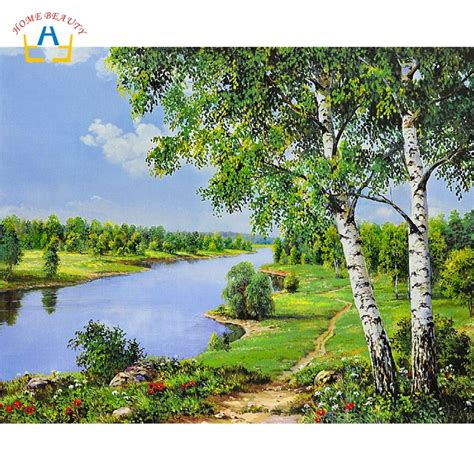 Spring Landscape Drawing at PaintingValley.com | Explore collection of ...