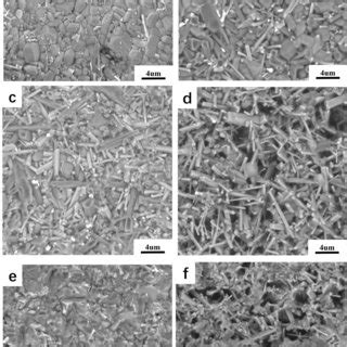 Surface And Cross Section SEM Images Of LMZBS TiO2 Composite With