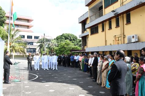 Flag Hoisting Marks 74th Republic Day Of India Seychelles Nation