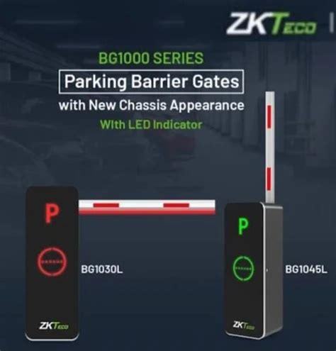 ZKTeco Boom Barrier For Parking Aluminium At Rs 63000 In Hyderabad