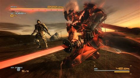 Metal Gear Rising Revengeance Jetstream Sam Boss Fight Very Hard