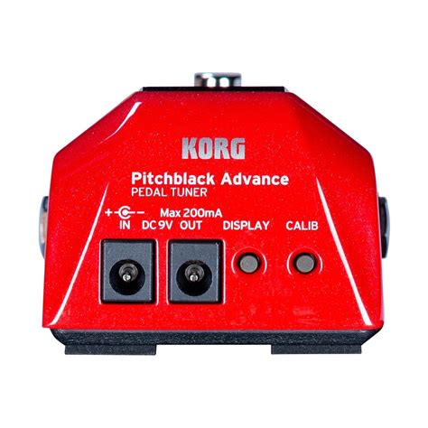 Disc Korg Pitchblack Advance Red Gear Music