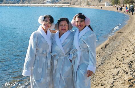 Brave Souls Jumped Into Okanagan Lake Sunday For The Annual Polar Bear