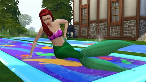 Ariel Mermaid The Sims 4 Create A Sim YouTube