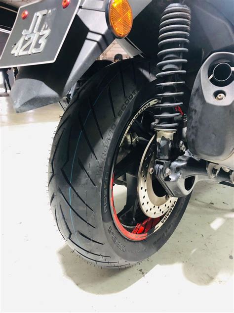 Pirelli Diablo Rosso Scooter For Yamaha Xmax 250 300 Motorcycles