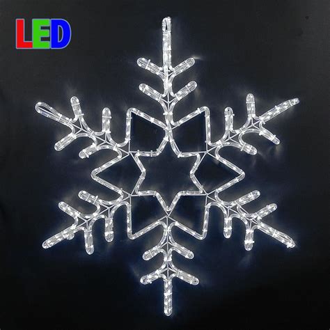 Lighted Christmas Led Snowflakes Novelty Lights