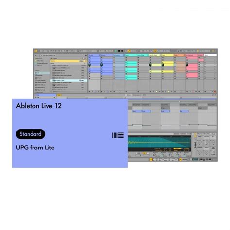 Ableton Live Standard Upg From Live Lite At Gear Music