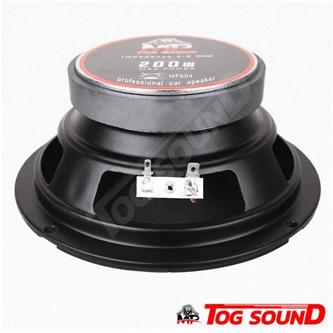 Tog Sound ลำโพงเสียงกลาง 6 5 นิ้ว 200วัตต์ Mp 604 4 8ohm ดอกลำโพง 6 5 นิ้ว ลำโพง 6 นิ้ว ลำโพง6 5