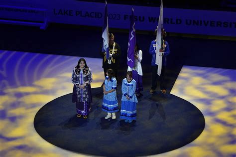 Lake Placid Fisu World University Games Opening Ceremony Celebrate