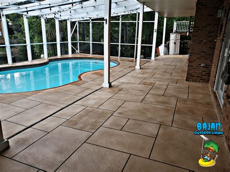 pool deck coatings  columbia sc bajan outdoor living