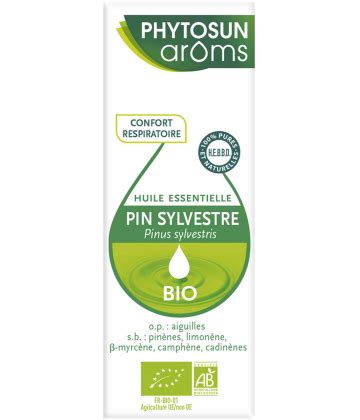 Phytosun Ar Ms Huile Essentielle Pin Sylvestre Pinus Sylvestris Bio