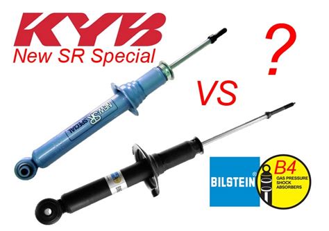 Kyb New Sr Special Vs Bilstein B4 — Subaru Legacy Blbp 2 л 2003