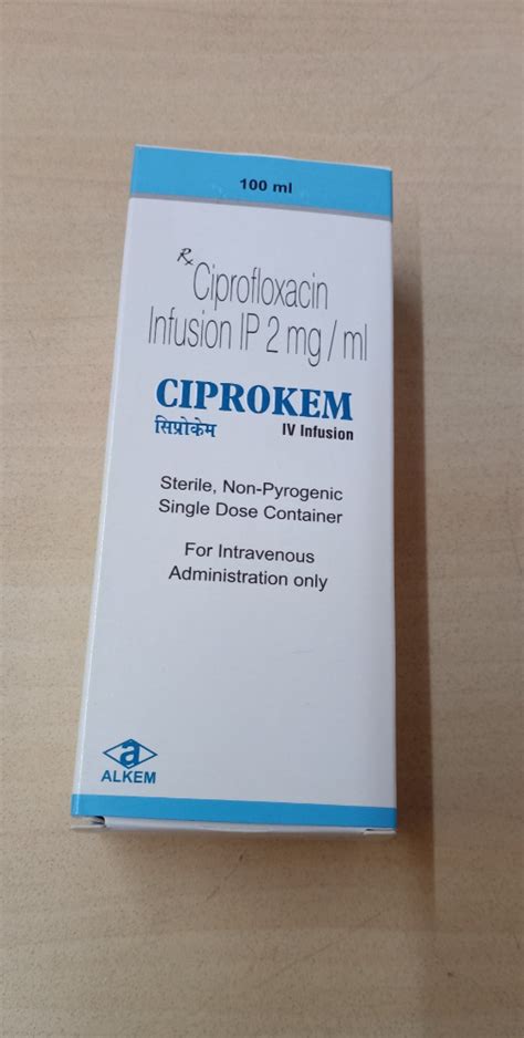 Ciprofloxacin Injection At Best Price In India