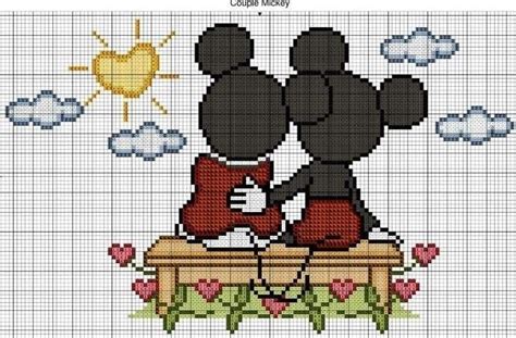 Pin Von Puntadas Bellas Auf Mickey Mouse In 2023 Sticken Kreuzstich