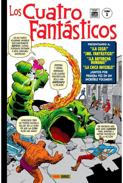 LOS 4 FANTÁSTICOS 01 GÉNESIS MARVEL GOLD SEGUNDA EDICIÓN