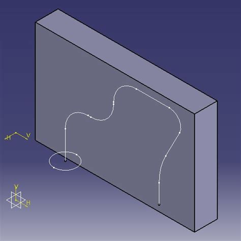 Catia V5 Tutorial For Beginners Catia V5 Tutorial Rib And Slot