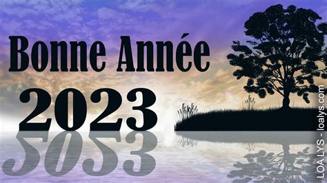 286 BONNE ANNEE 2023 Jolie carte de vœux 2023 YouTube