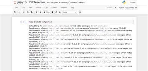 How To Install Matplotlib On Anaconda Studyopedia