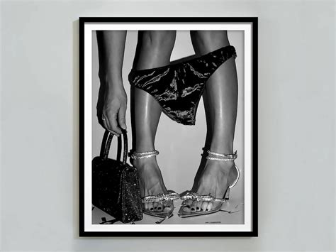 Naked Woman Wall Art Feminist Poster Black And White Fashion Photography Luxury Fashion