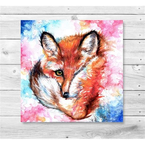 Fox Canvas Wall Art