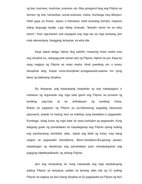 Pananaliksik Sa Filipino 11 Final Pdf