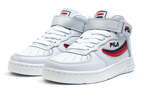 Кроссовки Fila FX 100 высокие женские белые купить в Киеве | KED.NET.UA