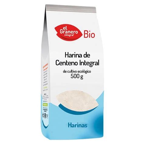 Harina De Centeno Integral Bio G El Granero