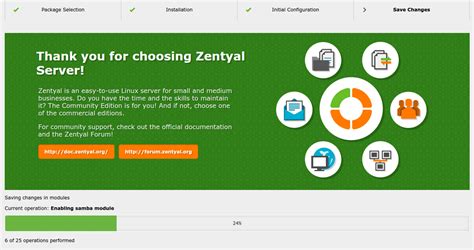 Installation — Zentyal 5.1 Documentation