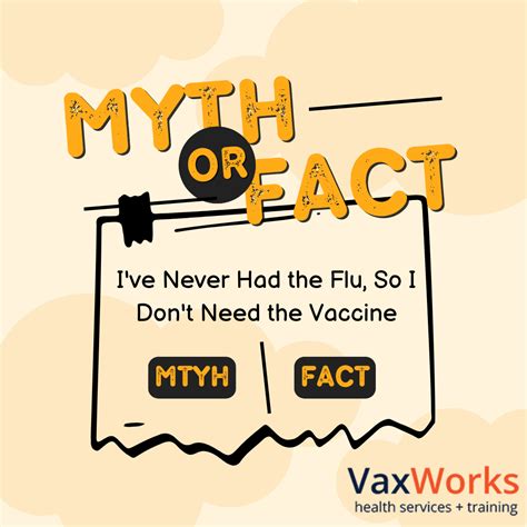 Debunking flu vaccine myths – VaxWorks Health Services 