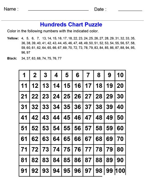 Hundreds Chart - Picture Puzzles on a Hundreds Chart | Made By Teachers