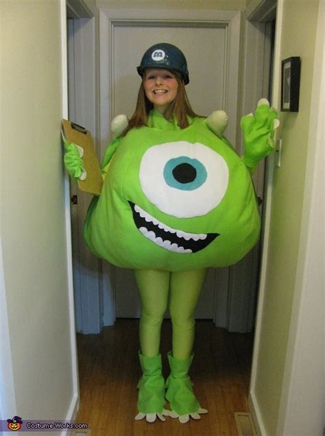 Diy Mike Wazowski Costume