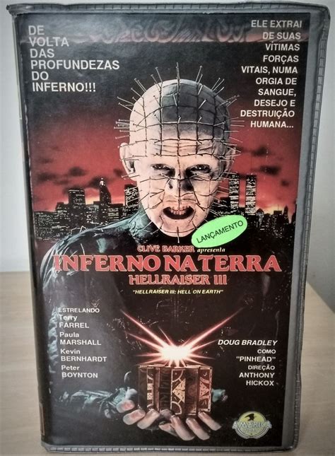 Vhs Hellraiser Inferno Na Terra Filme E S Rie America Videos